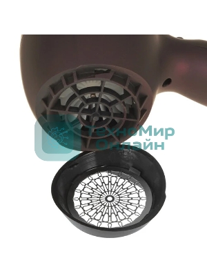 Фен Polaris PHD 2010Ti Megapolis Collection фиолетовый, 2100 Вт, ионизация