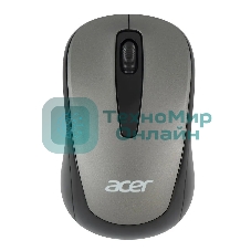 Мышь беспроводная Acer OMR134 серый, 1000 dpi, радиоканал, USB, кнопки - 3