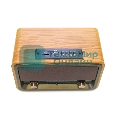 Радиоприемник Сигнал БЗРП РП-337, УКВ 88-108МГц,СВ,КВ, корпус МДФ,220V, DC6В, акб 1200мА·ч,BT/USB/microSD