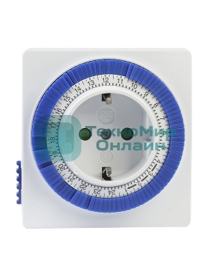 Розетка Smartbuy (SBE-STM1) таймер механический, 3600 Вт