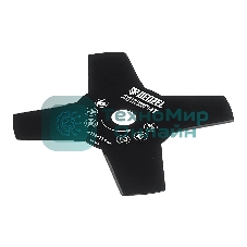 Диск для триммера Denzel 230 х 25,4 толщина 1,6 мм, 4 лезвия