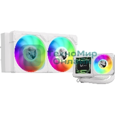 Система жидкостного охлаждения Formula V Line Cryo Wing Digi 240 WH, 240мм, LCD 2.73