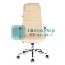 Кресло Бюрократ KB-9N/ECO/OR-12 бежевый, экокожа
