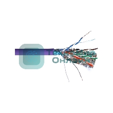 Кабель информационный Lanmaster TWT-5EFTP-NGLS cat.5e FTP 4 пары 24AWG нг(А)-LS внутренний 305м фиолетовый