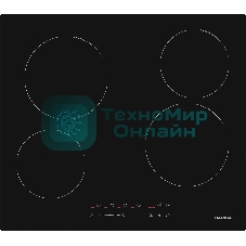Электрическая варочная панель Darina 6P E323 B, Hi-Light, независимая, черный