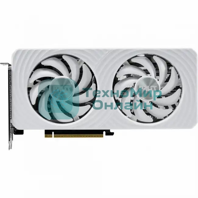 Видеокарта Palit PCIE16 RTX 5060 8Gb PA-RTX 5060 WHITE OC 8Gb белый