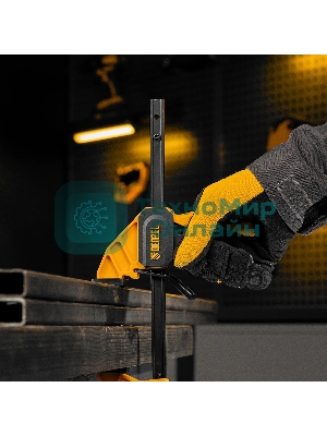 Струбцина Denzel F-образная, быстрозажимная, 150 х 55 мм, усиленный нейлоновый корпус