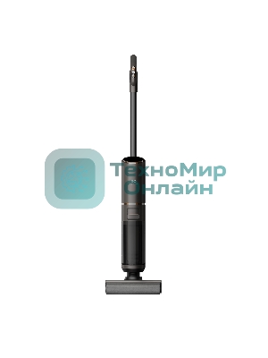 Пылесос вертикальный BQ VCA1006W Aqua Pro серый, питание от аккумулятора, 90 Вт, уборка суxая/влажная, пылесборник 0.75 л