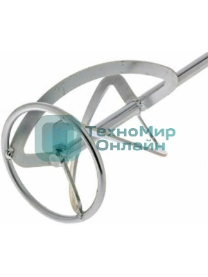 Насадка для миксера Сибртех, для тяжелых растворов,120 х 590 мм, оцинкованная,хвостовик резьба М14