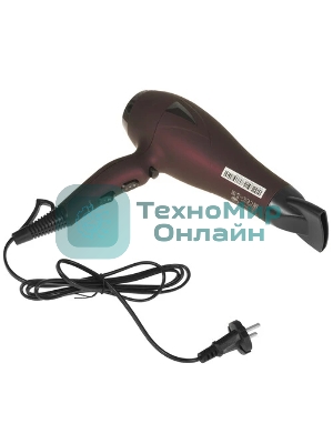 Фен Polaris PHD 2010Ti Megapolis Collection фиолетовый, 2100 Вт, ионизация