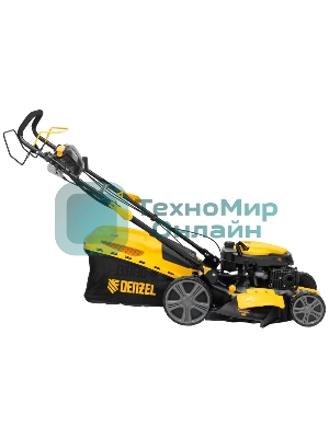 Газонокосилка бензиновая Denzel GLD-460SP-VE, 146 см3, шир. 46см, привод, вариатор, эл.старт, 60 л