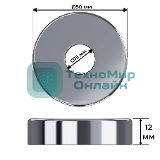 Набор термостатический трехосевой Royal Thermo Design Pro 15мм М30х1,5 (Хром)