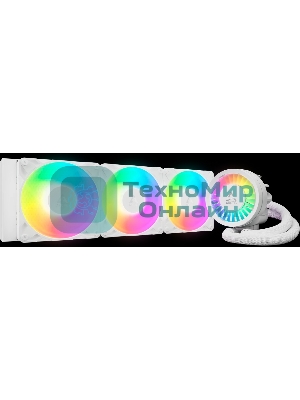 Система жидкостного охлаждения Arctic Cooling Liquid Freezer III Pro 360 ARGB Whte ACFRE00188A белый 120мм алюминий+медь 2500rpm 31db 4-pin