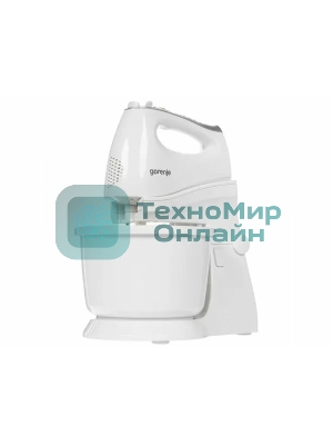 Миксер Gorenje M450WS, 450 Вт,, 5 скоростей, белый