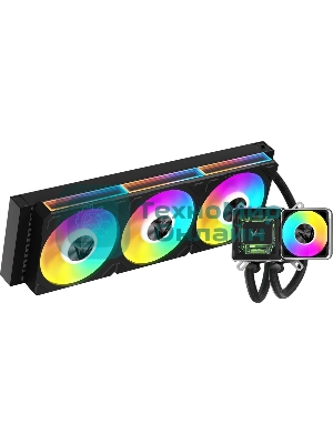 Система жидкостного охлаждения Formula V Line Cryo Wing Digi 360 BK, 360мм, LCD 2.73