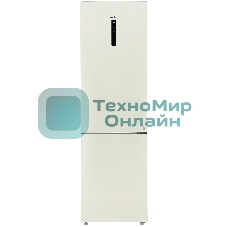 Холодильник Haier C4F640CCGU1 бежевый двухкамерный 285/115л морозилка снизу, No Frost