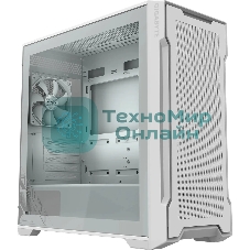 Компьютерный корпус Gigabyte C102W Gb-C102GI белый без БП M-ATX 5x120мм 4x140мм 2xUSB 3.0 audio bott PSU