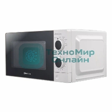 Микроволновая печь Sakura SA-7055W белый, 20 л, 700 Вт, переключатели - поворотный механизм