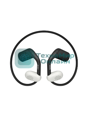 Беспроводные наушники Sony WI-OE610 черный, открытые (спортивные), Bluetooth, до 10 ч