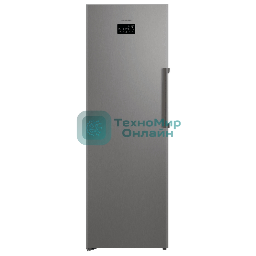 Морозильная камера Maunfeld MFFR186NFDS Inverter нержавеющая сталь, 283л, 7 ящиков