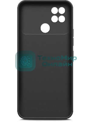 Чехол (клип-кейс) BoraSCO для Xiaomi Poco C40 черный (70746)