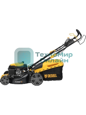 Газонокосилка бензиновая Denzel GLD-460SP-VE, 146 см3, шир. 46см, привод, вариатор, эл.старт, 60 л