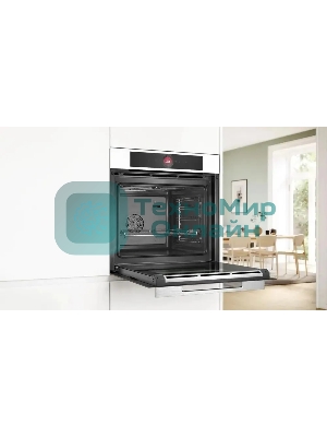Встраиваемый духовой шкаф электрический Bosch Serie 8 HBG7341W1 белый