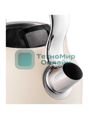 Чайник электрический Kitfort КТ-6150-1 1.7л. 2200Вт бежевый