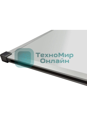 Доска магнитно-маркерная Silwerhof, лак, белый 60x90 см, алюминиевая рама