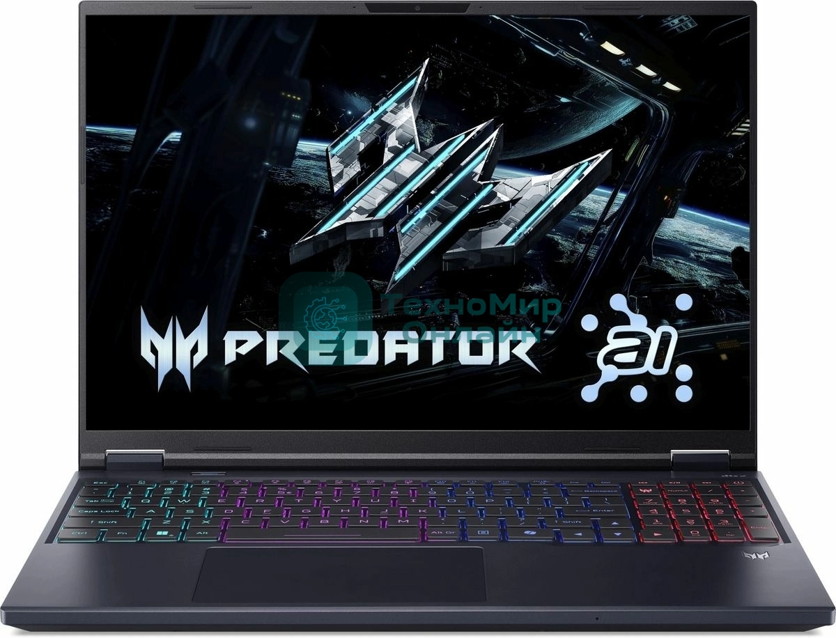 Ноутбук Acer Predator Helios Neo 16 AI PHN16-73-92NH Intel Core Ultra 9 275HX/32Gb/SSD 2Tb/RTX 5070 Ti 12Gb/16