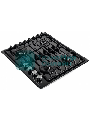 Газовая варочная панель Maunfeld EGHG.64.6CB/G, 4 конфорки, закаленное стекло, черный