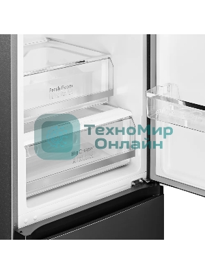 Холодильник Kuppersberg RFCN 2015 X нержавеющая сталь двухкамерный 235/109л морозилка снизу, No Frost