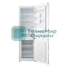 Холодильник Hyundai CC3095FWT белый двухкамерный 224/78л морозилка снизу