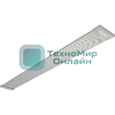 Обогреватель инфракрасный Ballu BIH-AP4-0.6-M серебристый, панельный, 600 Вт, 12 м2