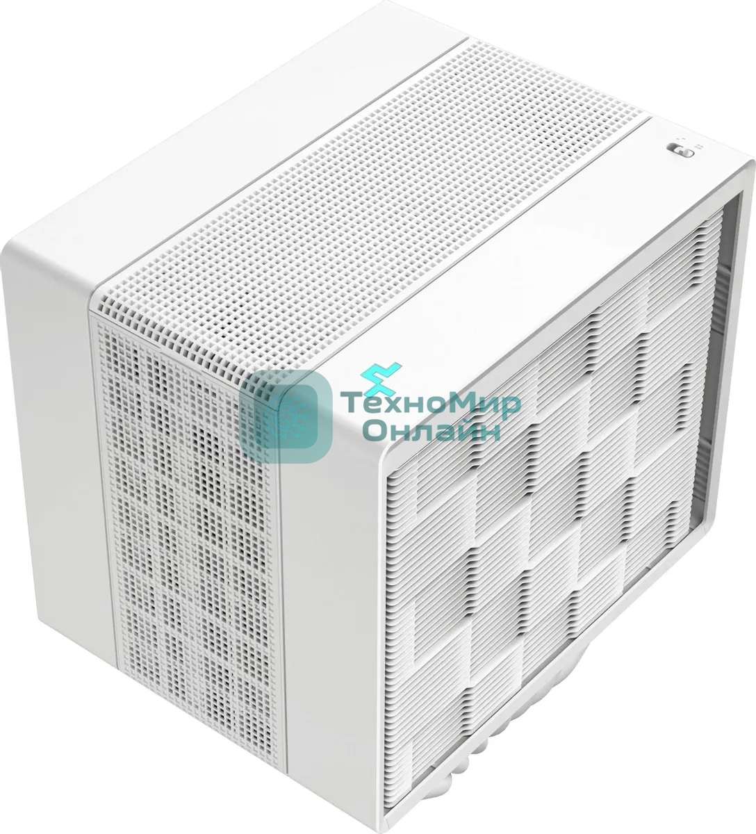 Кулер для процессора DEEPCOOL ASSASIN 4S WH белый, 140 мм, алюминий/медь, 1800 об/мин, 29.3 дБ, 4 pin, 250 Вт, 164 мм