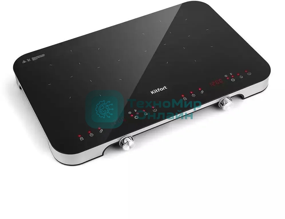 Плита Индукционная Kitfort КТ-149 черный (настольная)