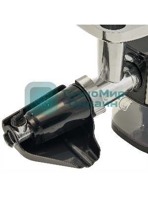 Мясорубка электрическая DELTA LUX DE-602MS черный, 3600 Вт, 2.5 кг/мин, реверс, защита от перегрузки, насадки - 6