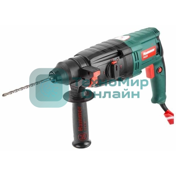 Перфоратор Haммer Flex PRT800D 800 Вт SDS+ 26мм 0-1245об/мин 2.6Дж 3 режима кейс