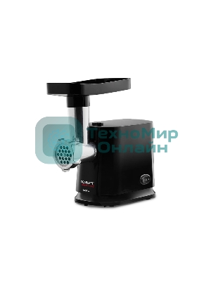 Мясорубка электрическая Scarlett SC-MG45S71 черный, 1800 Вт, 2.0 кг/мин, реверс, защита от перегрузки, насадки - 4