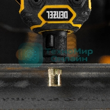 Заклепки резьбовые Denzel стальные, оцинкованные, М10, пластиковый кейс, 35 шт.