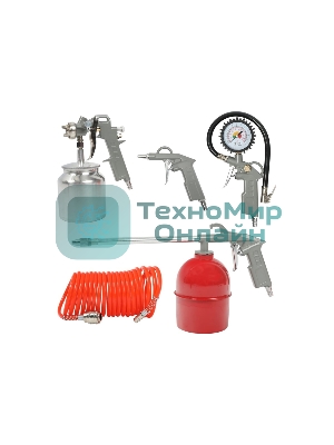 Компрессор Patriot EURO 24-240K + набор пневиоинструмента KIT 5В1.5кВт 220В 240л/мин 24л