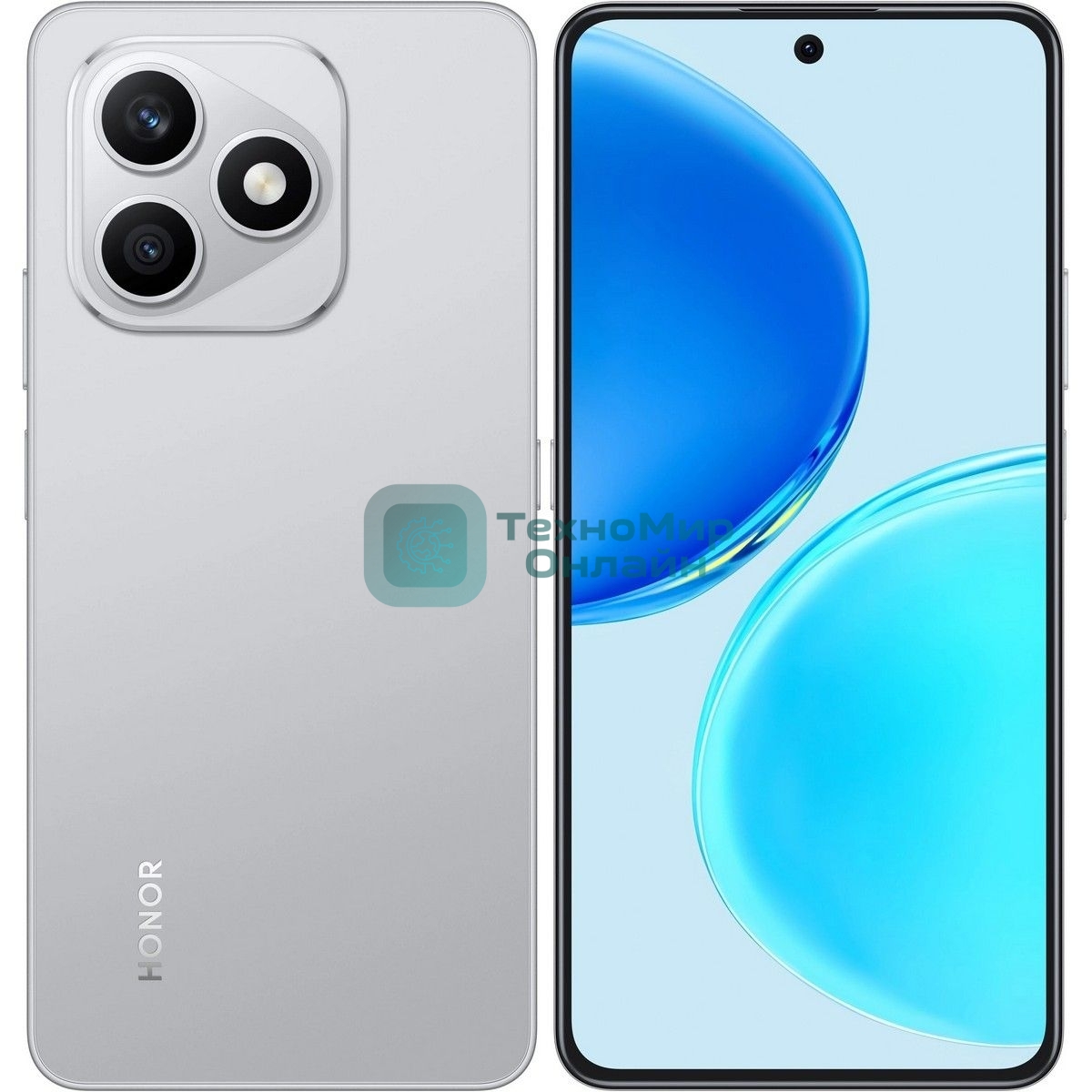 Смартфон Honor X8d 5109CCUA 8/256Gb, серый