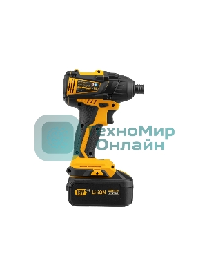 Винтоверт ударный аккумуляторный бесщет Denzel CID-IB-200 18В Li-Ion