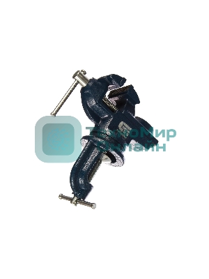 Тиски слесарные Сибртех, настольные, поворотные, ширина рабочих губок 50 мм, наковальня