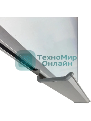 Доска магнитно-маркерная Silwerhof, лак, белый 60x90 см, алюминиевая рама