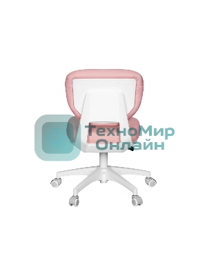 Кресло Cactus CS-CHR-3594PK розовый, ткань, 75 кг, механизм качания