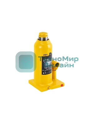 Домкрат бутылочный гидравлический Deli DQ71012 макс.грузоподъемность 12 т