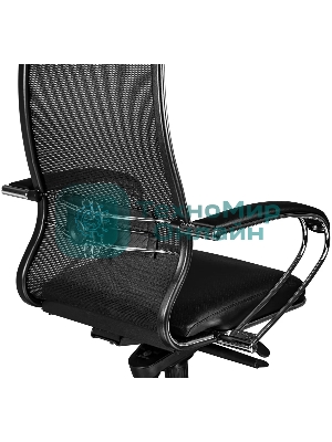 Кресло Метта Comfort S Infinity Easy Clean сет./экокожа с подголов. крестов. металл хром (комплект 1 шт)