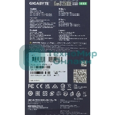 Накопитель SSD GIGABYTE AORUS Gen3 2500E, 500Gb, M.2 2280, PCIe 3.0 x4, NVMe, R/W 2300/1500