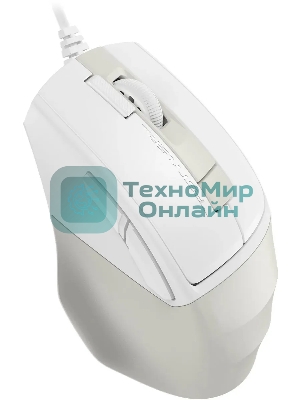 Мышь проводная A4Tech Fstyler FM45S Air бежевый, 2400 dpi, USB, кнопки - 7